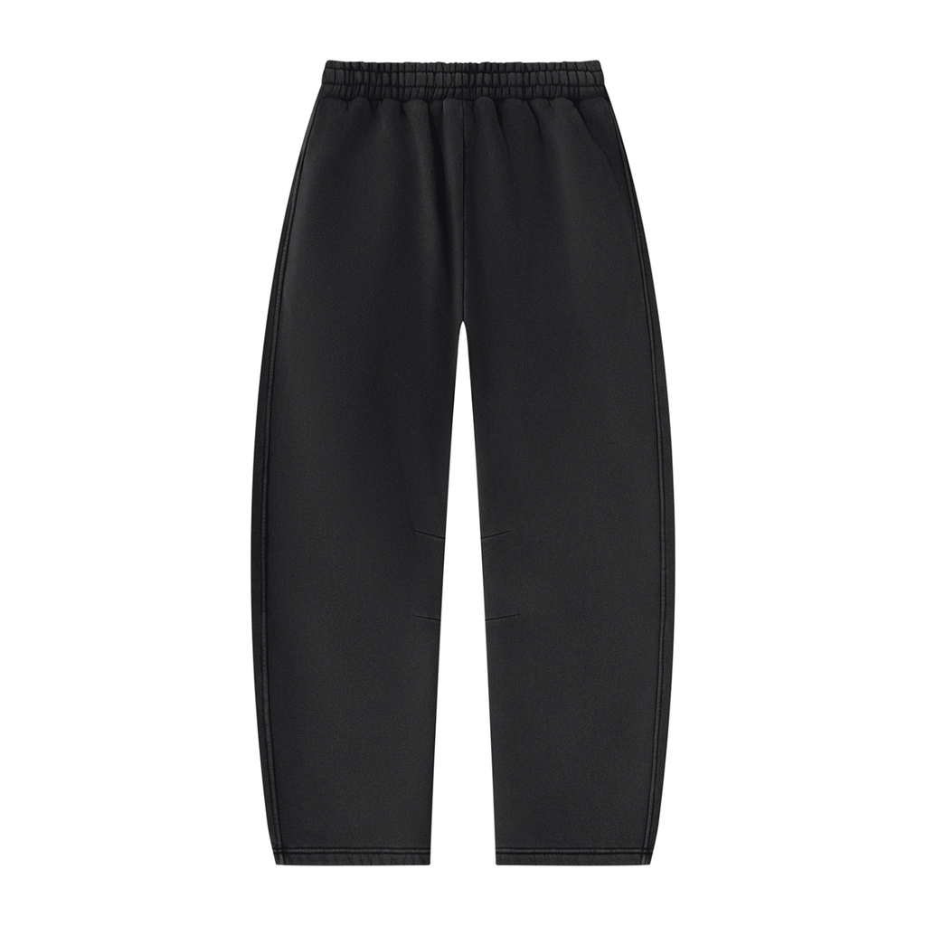 Béni Vintage Wash Barrel Leg Fleece Sweatpants