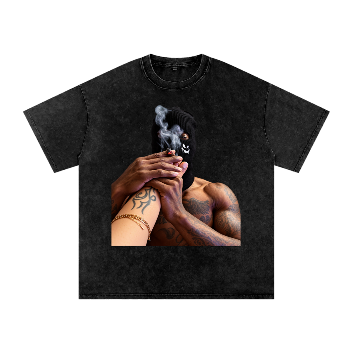 Béni LOVE Collection: Snow Washed Oversized Cotton T-Shirt
