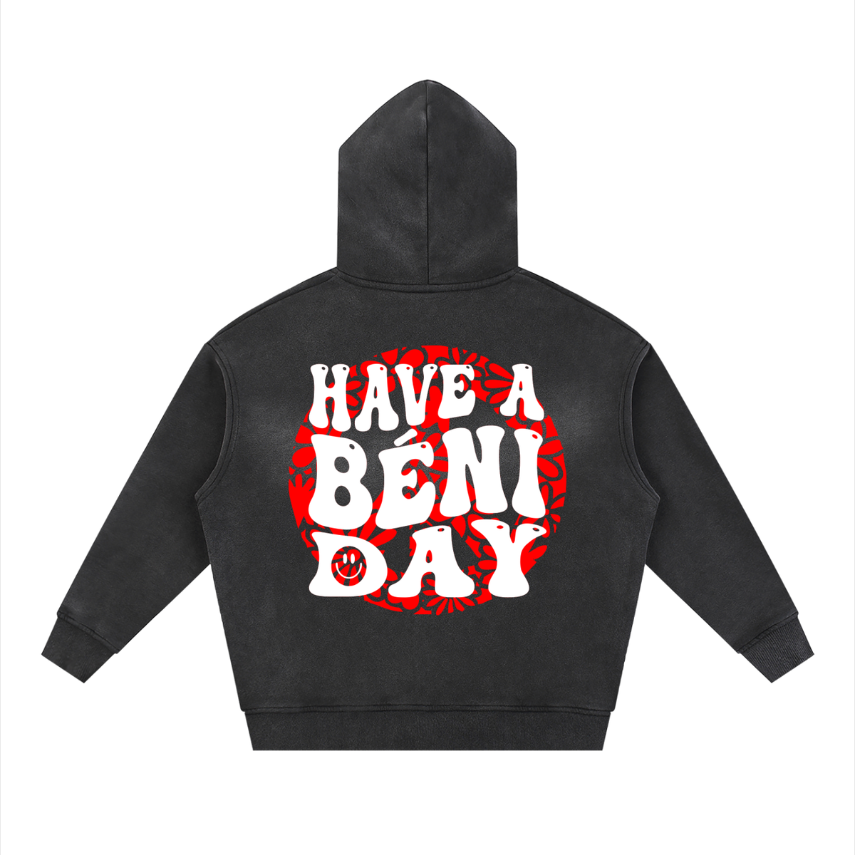 Béni Day : Sunfade Two-way Zipper Boxy Fleece Hoodie