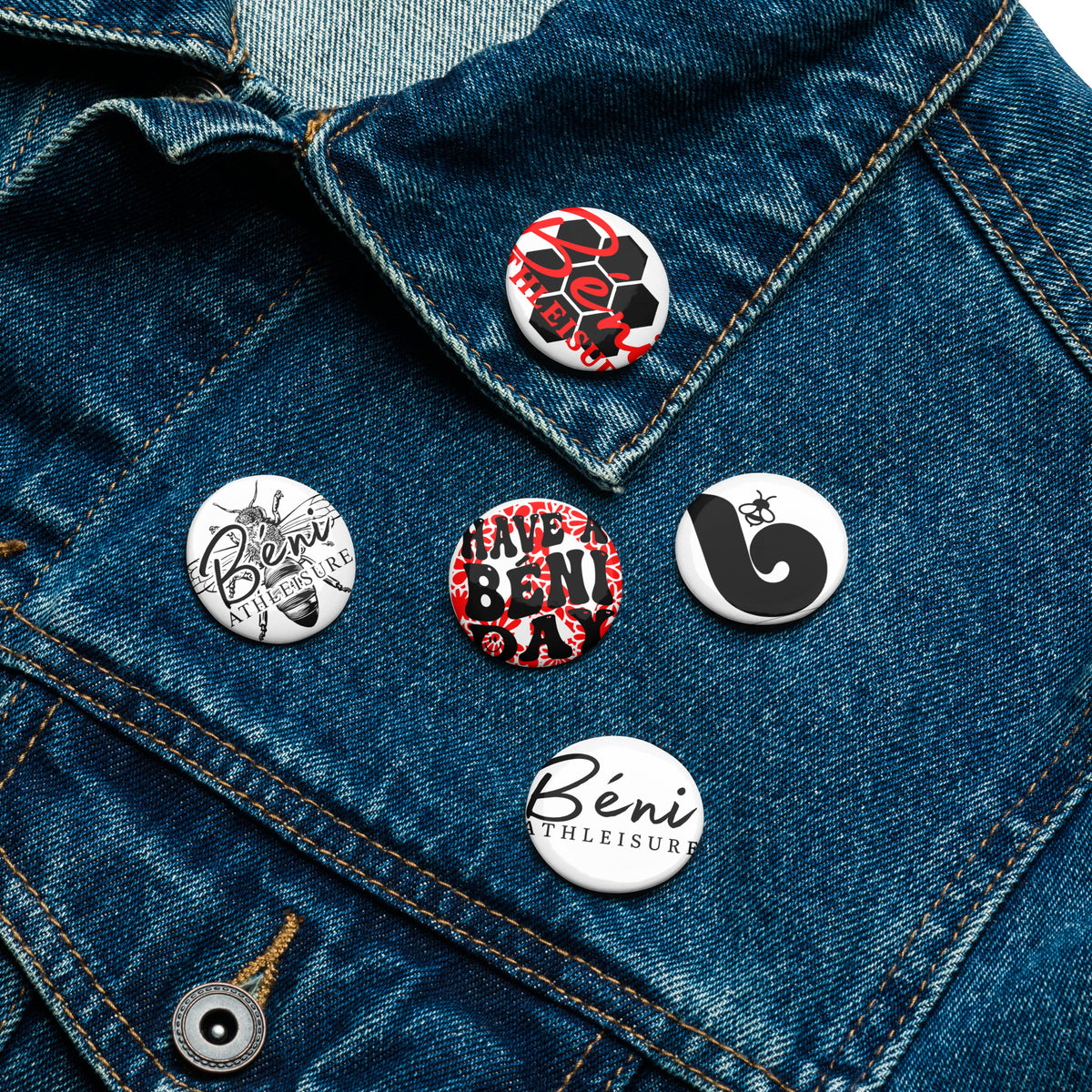 5 Set of Béni Buttons